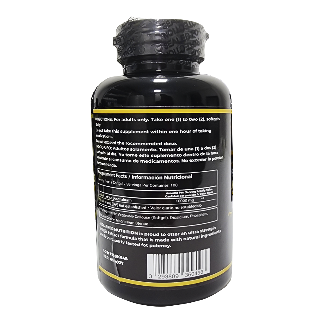 SHILAJIT X 10000 X 60 SOFTGELS